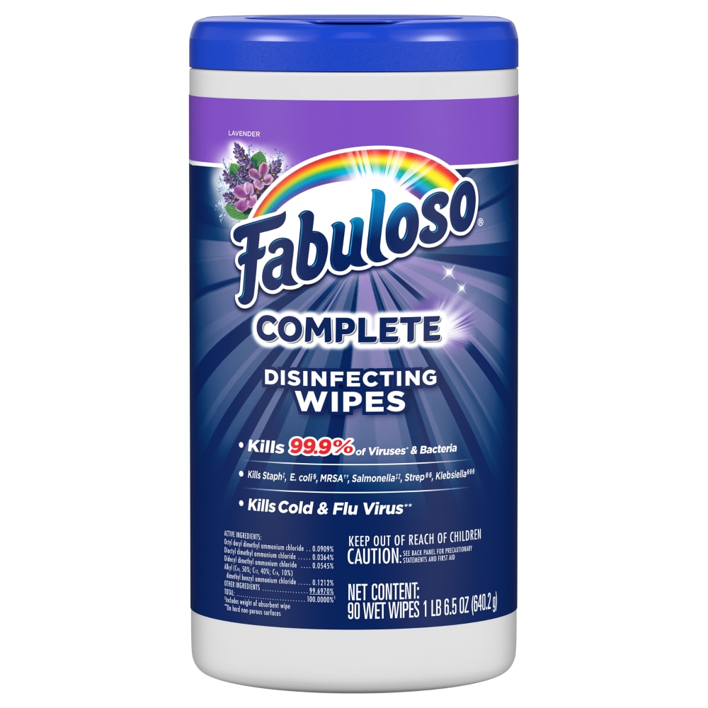 Fabuloso Disinfecting Wipes - 90ct