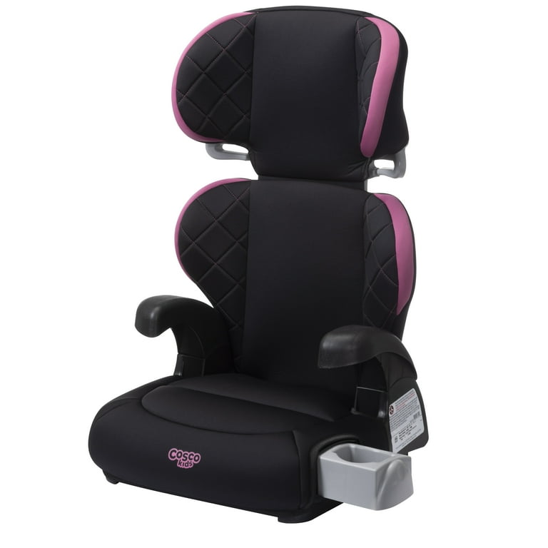 Cosco Kids Pronto! Trend Belt-Positioning Booster Car Seat (Violet Diamonds)
