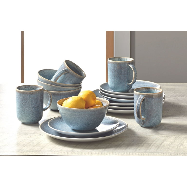BH&G 16 pc Linette stoneware