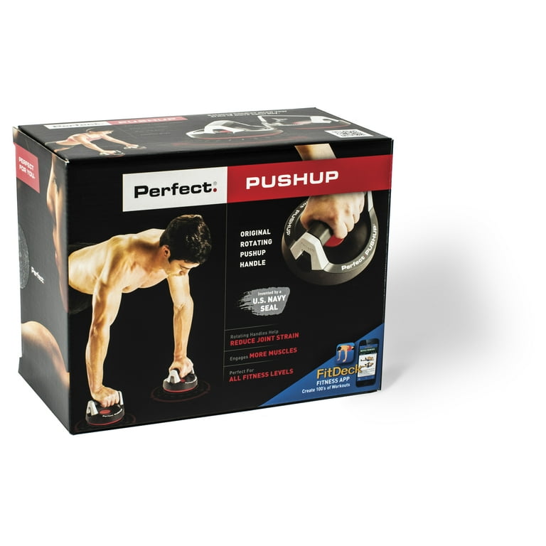 Perfect Fitness Perfect Pushup Rotating Pushup Handles, 1 Pair