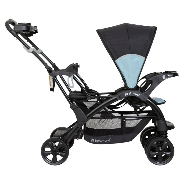 Baby Trend Sit N' Stand Double Tandem Stroller - Desert Blue