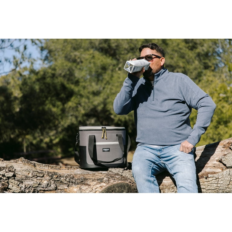 Igloo 18 cans Overland Halo Soft Sided Cooler, Gray