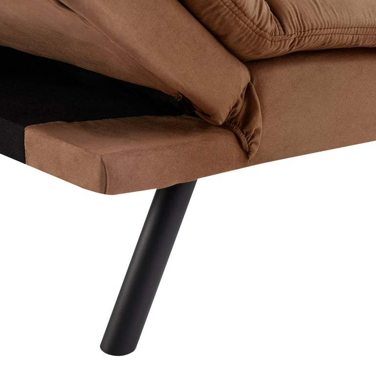 Mainstays Memory Foam Futon (Brown)