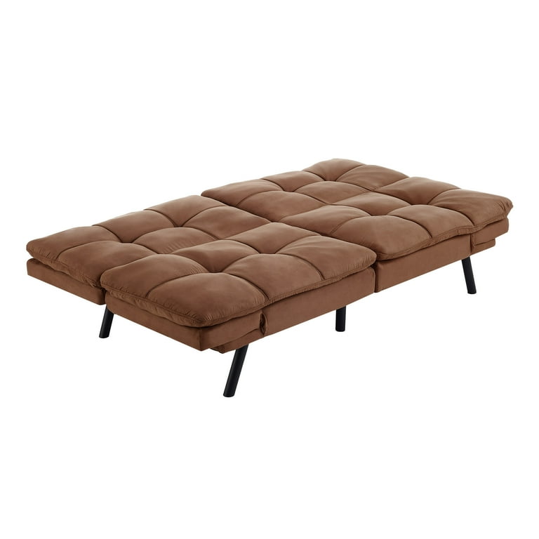 Mainstays Memory Foam Futon (Brown)