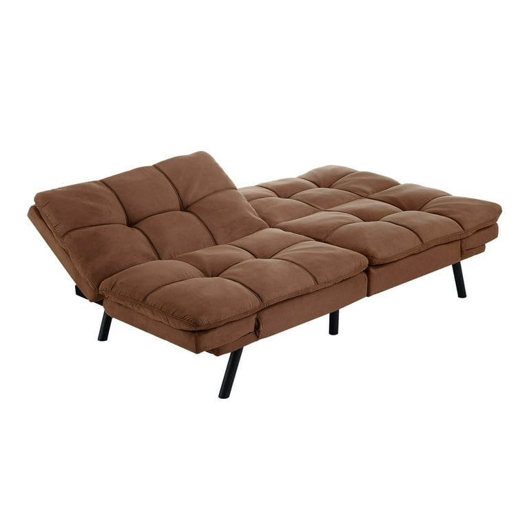 Mainstays Memory Foam Futon (Brown)