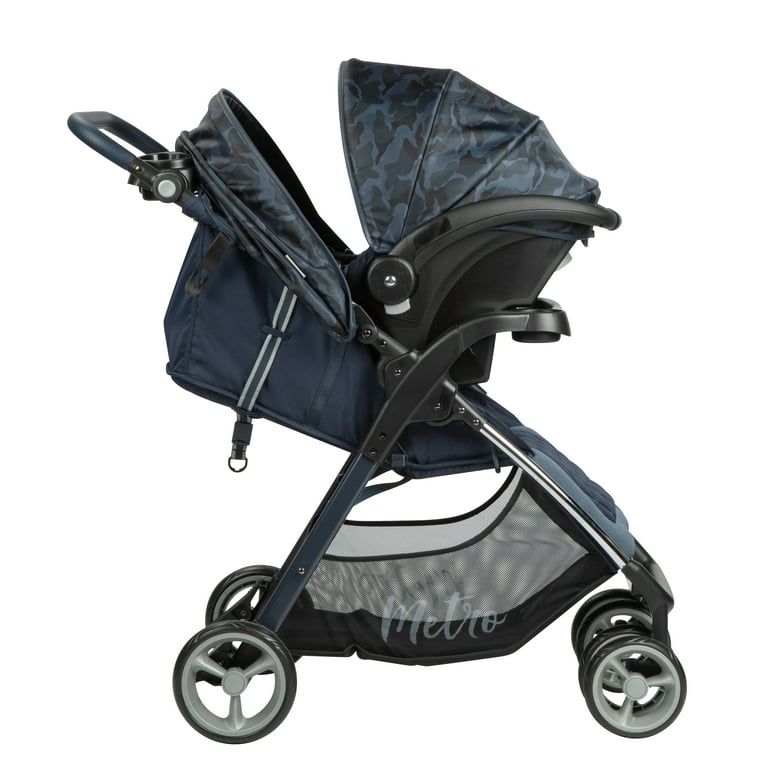 Monbebe Travel System Stroller & Infant Car Seat - Navy Camo