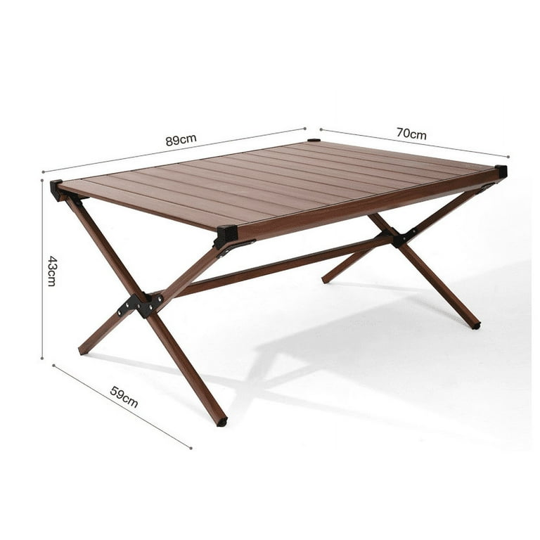Ozark Trail Aluminum Roll-Top Table