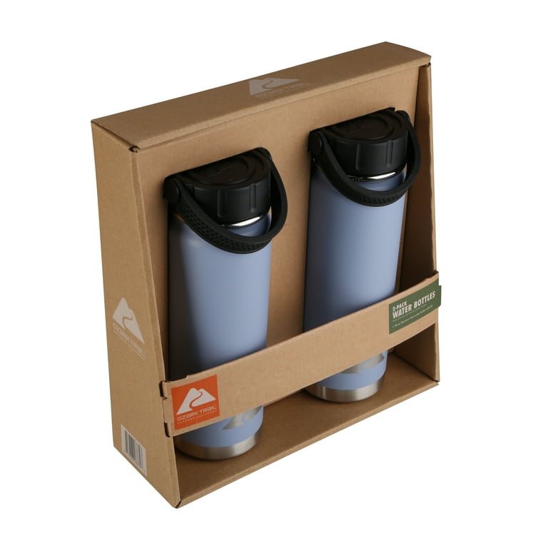 Ozark Trail 24oz 2pk Water Bottles