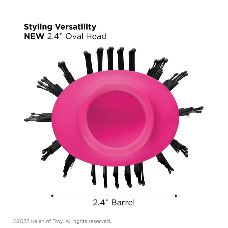Revlon One-Step Volumizer PLUS 2.0 Hair Dryer and Hot Air Brush, Pink