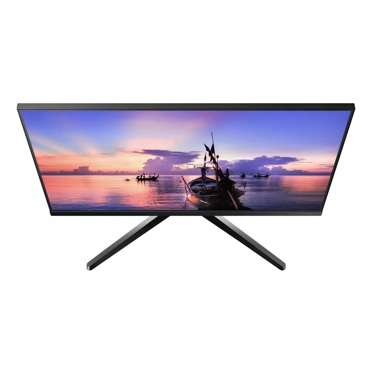 Samsung 27" FHD IPS Computer Monitor, AMD FreeSync, HDMI & VGA (T350 Series) - Dark Blue/Gray