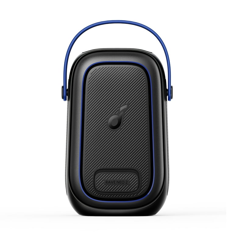 Soundcore by Anker- Rave Neo 2 Portable Speaker, 80W, IPX7, 18-Hour Playtime