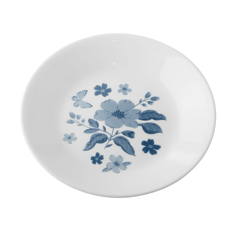 The Pioneer Woman by Corelle 4-Piece Appetizer Plate Set, Evie, Blue