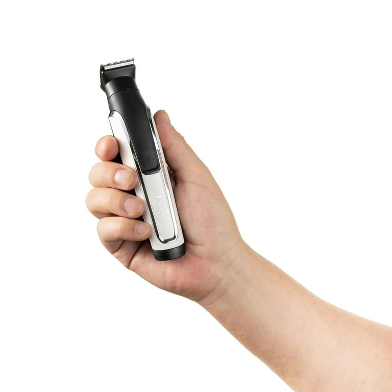 Remington WETech Body Grooming Kit for Men with XL Dual-Sided Trimmer, 3 Combs, Black, BG3500