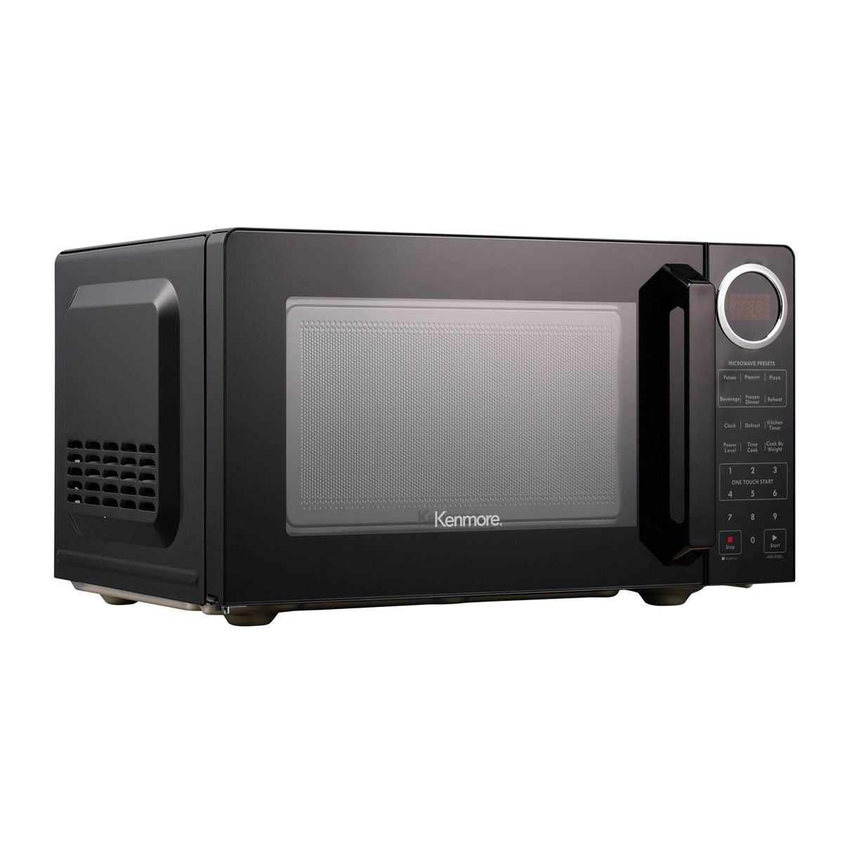 Kenmore 0.9 cu-ft Microwave - Black: Countertop, 900W, Child Lock, 6 Programs, Compact Size, 1-Year Warranty