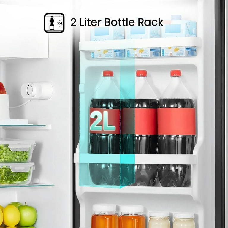 Hisense 4.4 Cu ft Single Door Mini Refrigerator, 1 Year Warranty, Energy Star, WMS044M6XVE New