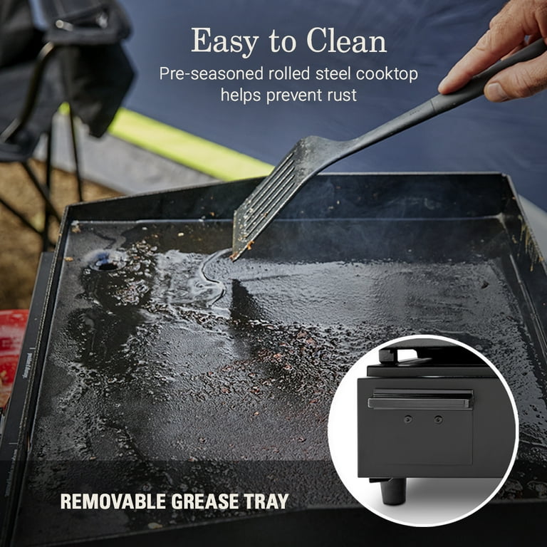 Coleman Sportster Tabletop 17-inch Griddle, Black