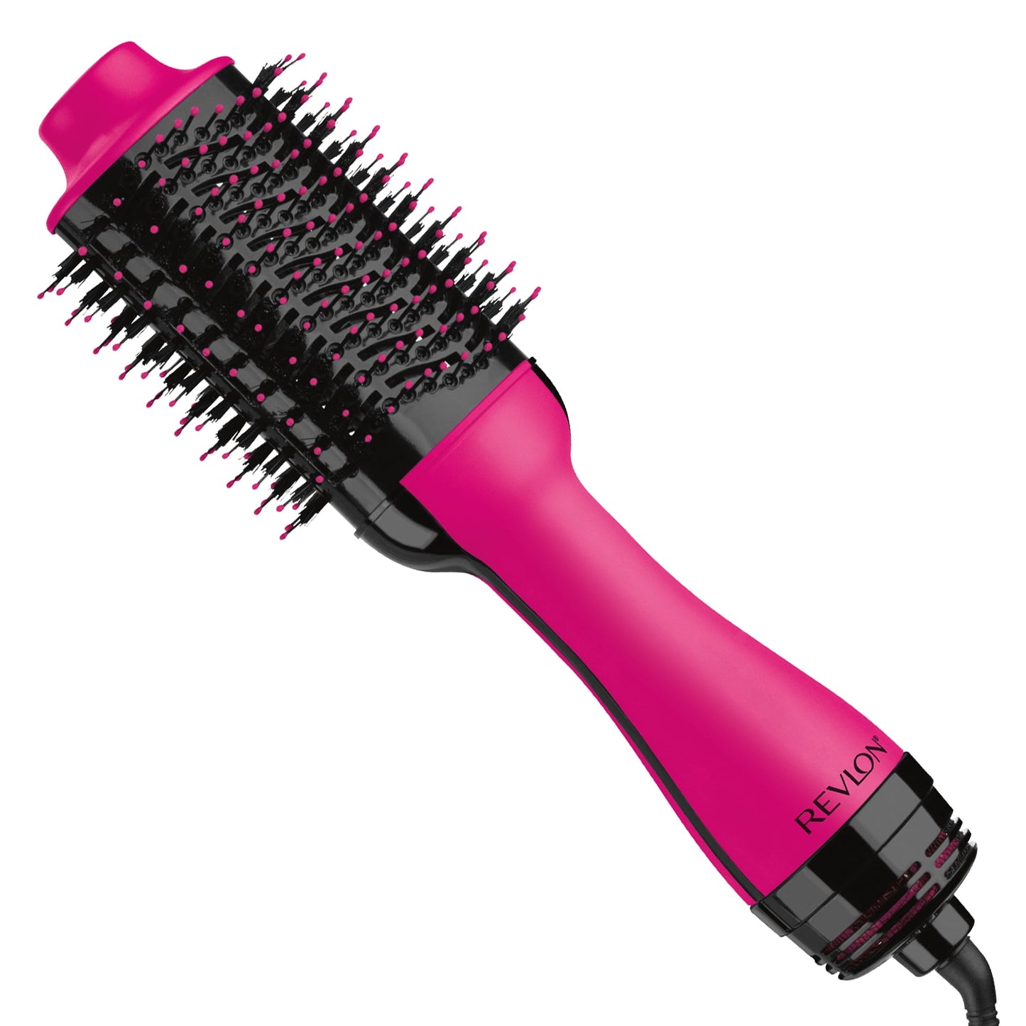 Revlon One-Step Volumizer PLUS 2.0 Hair Dryer and Hot Air Brush, Pink
