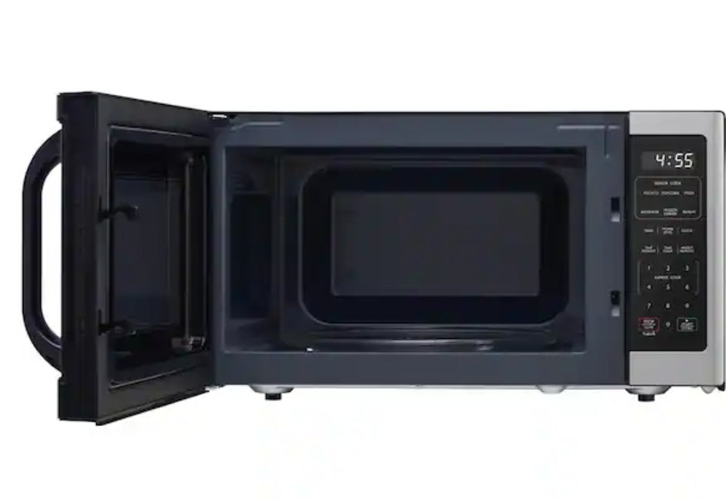 Vissani 1.6 cu. ft. Countertop with Sensor Cook Microwave in Stainless Steel