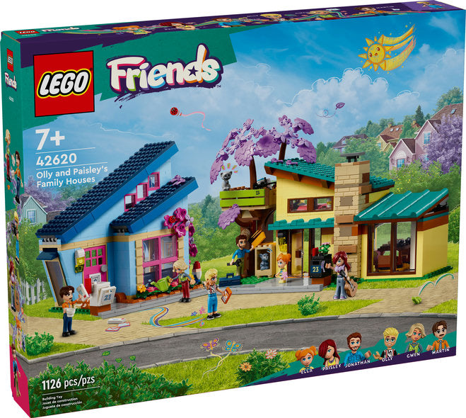 LEGO Friends Olly and Paisleys Family Houses Toy 42620