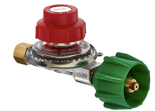 King Kooker High Pressure Adjustable Regulator w/ Type 1 Connection