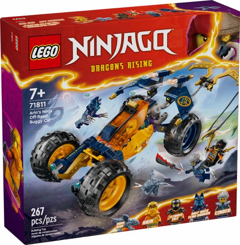 LEGO NINJAGO Arin’s Ninja Off-Road Buggy Car Toy 71811
