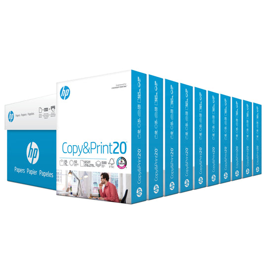 HP 8.5" x 11" 5000pc Printing Paper Case