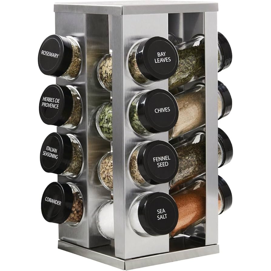 Karmenstein 16-Jar Spice Rack