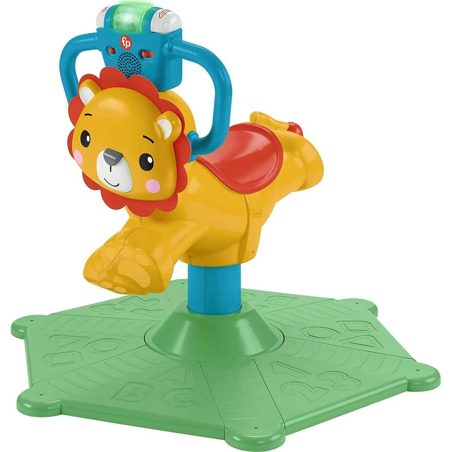 Fisher-Price Bounce & Spin Lion