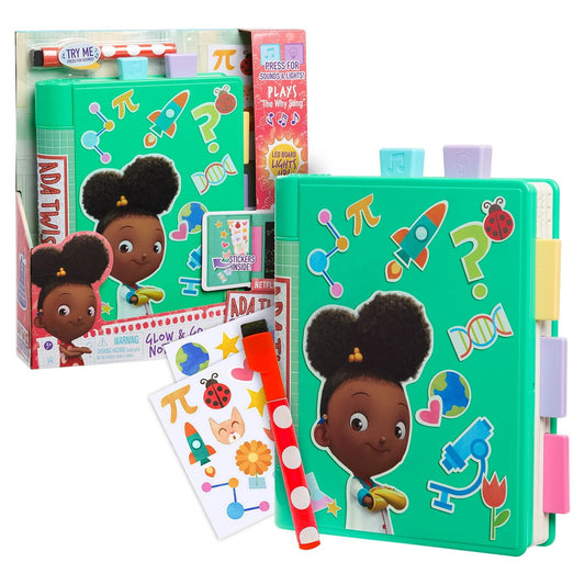 Ada Twist Scientist Glow & Go Notebook