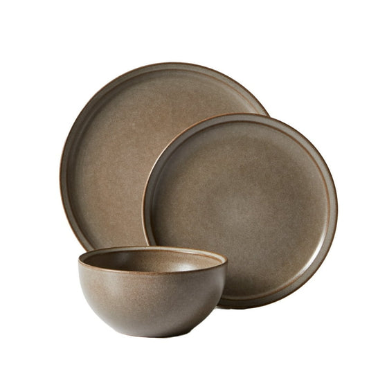 Better Homes & Gardens Dinnerware Set - Brown