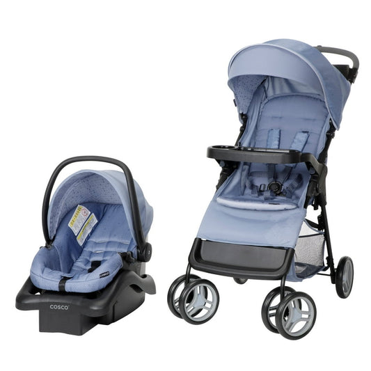 Cosco Lift & Stroll DX Travel System (Chalk Blue)