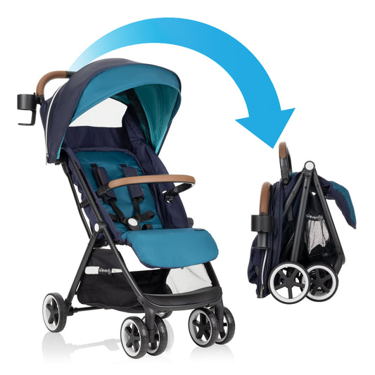 Evenflo Gold Otto Folding Travel Stroller (Sapphire Blue)