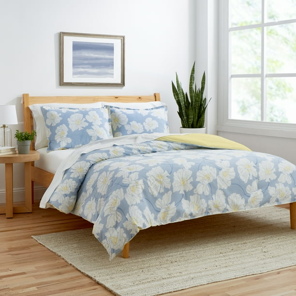 GAP Home King Comforter Set (blue floral)