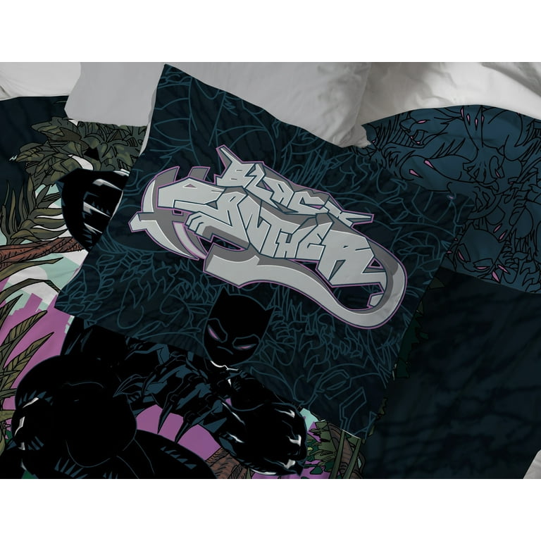 Black Panther Twin/ Full 2pc Comforter Set