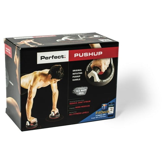 Perfect Fitness Perfect Pushup Rotating Pushup Handles, 1 Pair