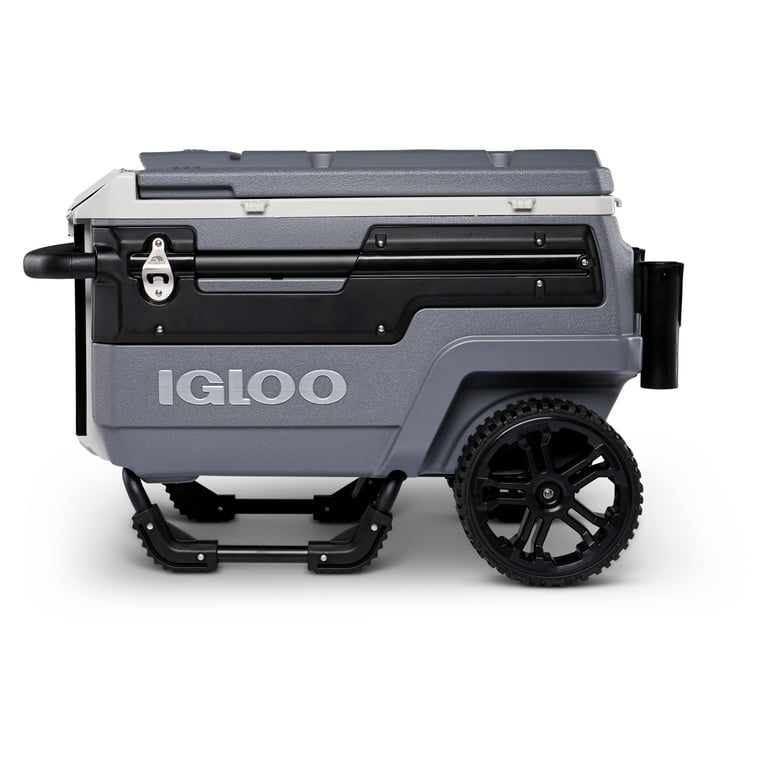 Igloo 70 QT Trailmate Journey Wheeled Cooler, Gray