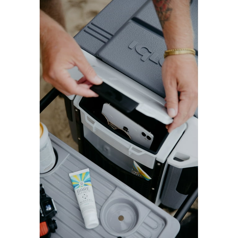 Igloo 70 QT Trailmate Journey Wheeled Cooler, Gray