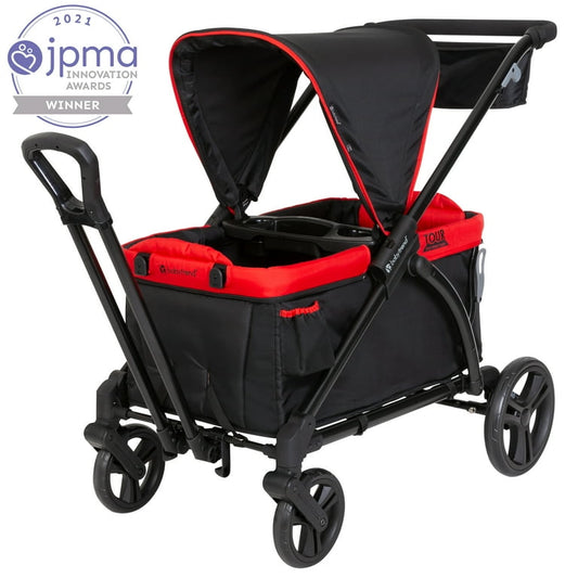 Baby Trend Tour 2-in-1 Stroller Wagon - Red