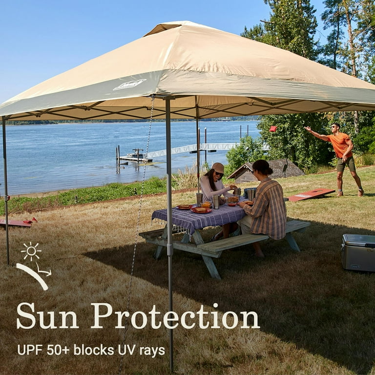 Coleman Oasis 13 x 13 Instant Eaved Shelter (Brown)