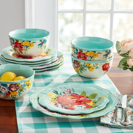 The Pioneer Woman Dinnerware Set (Sweet Romance Blossom)