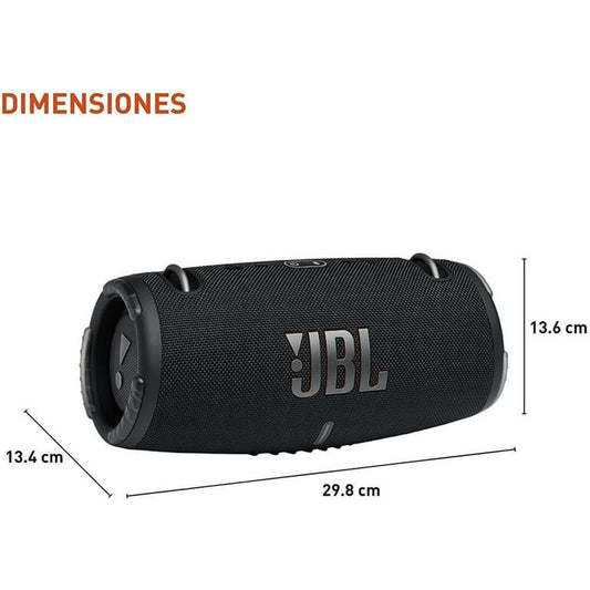 JBL Xtreme 3 Portable Bluetooth Speaker - Black