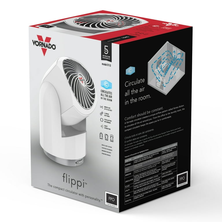 Vornado Flippi Personal Fan - White
