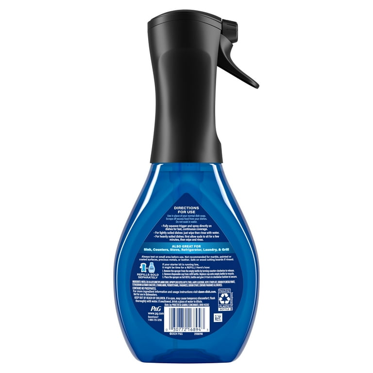Dawn Powerwash Heavy Duty Dish Spray, Dish Soap, All-Purpose Cleaner, 1 Starter Kit, 16 FL Oz