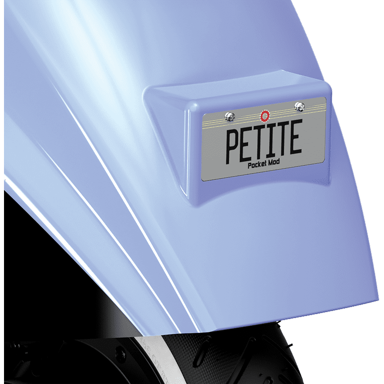 Razor Pocket Mod Petite - Purple, 12V Miniature Euro-Style Electric Scooter, up to 8 mph, for Ages 7+