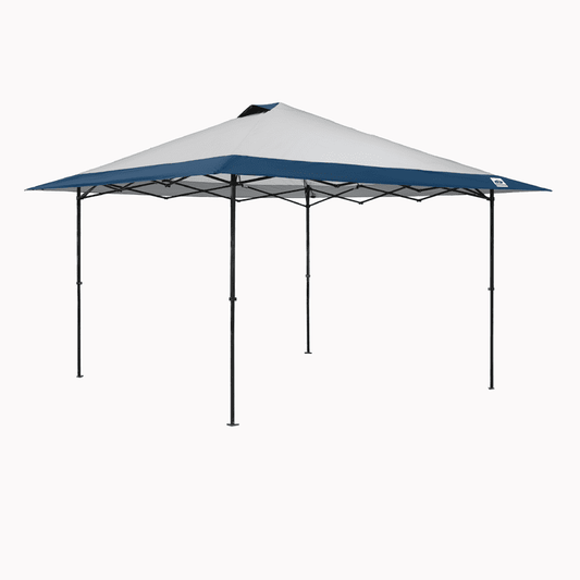 E-Z UP 13x13 ONE-UP Instant Canopy Tent – Pop Up Outdoor Shade Tent with Vented Top, Adjustable Height & Roller Bag