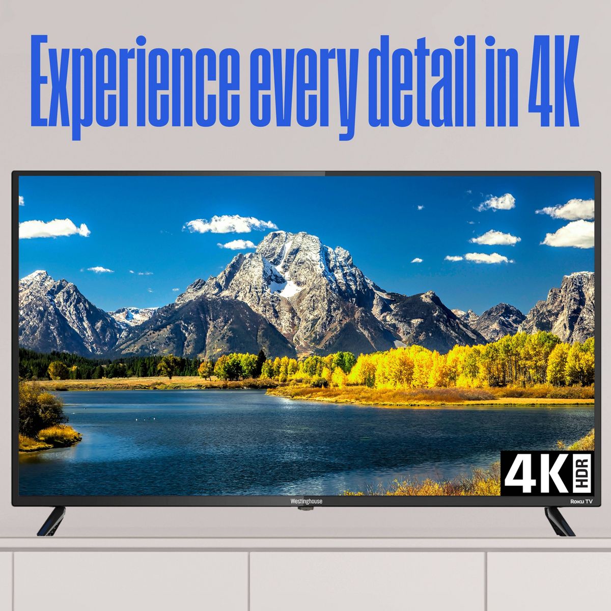 Westinghouse 65" 4K Ultra HD Smart Roku TV with HDR