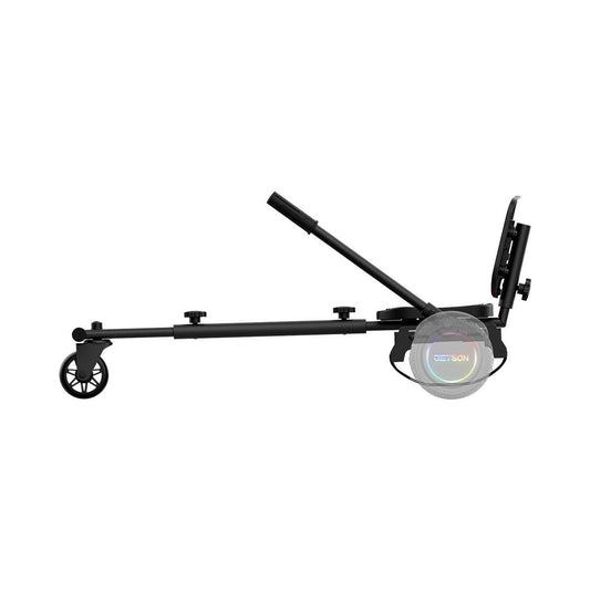 Jetson 3.0 Jetkart Go Kart Seat Hoverboard Attachment: Plastic & Steel Alloy, 220 lb Capacity