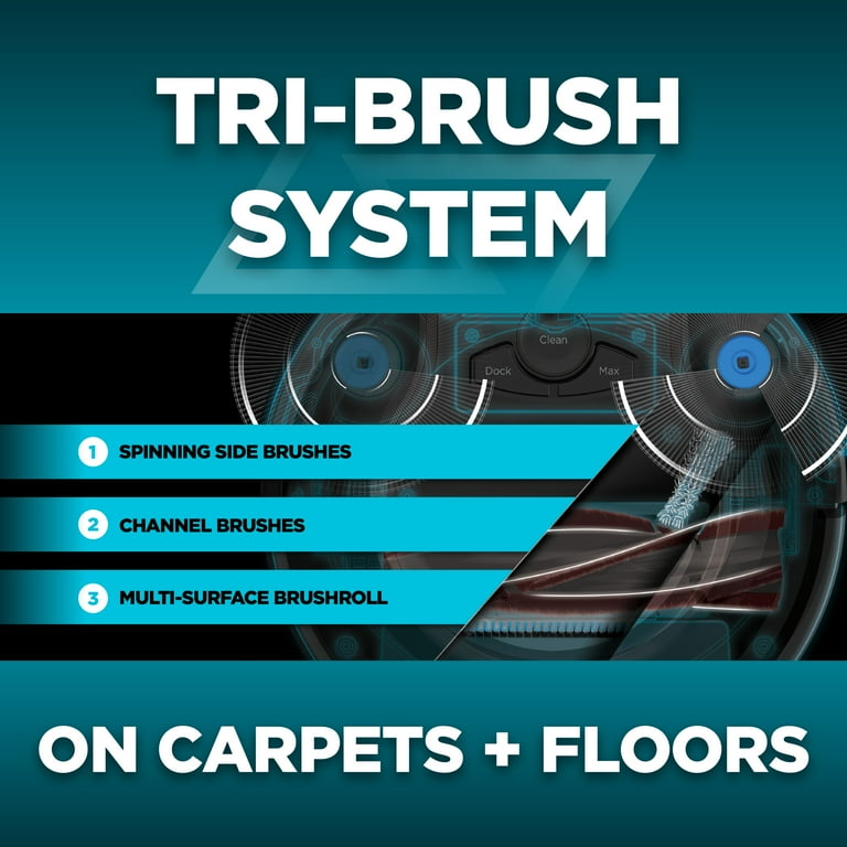 Shark ION Robot Vacuum, Wi-Fi Connected, Black, RV754