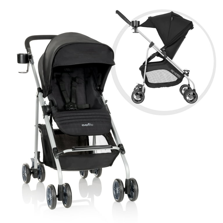 Evenflo Reversi Lightweight Reversible Stroller (Altair Black)