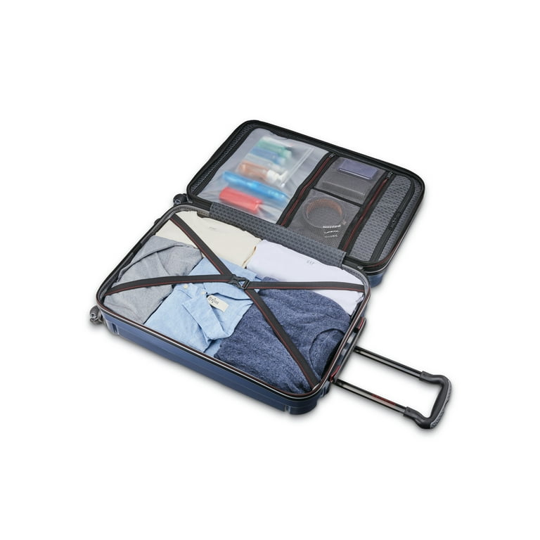 American Tourister Cargo Max 21" Hardside Carry-on Spinner Luggage Single Piece - Slate Blue